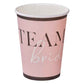 Team Bride Bridal Party Paper Cups